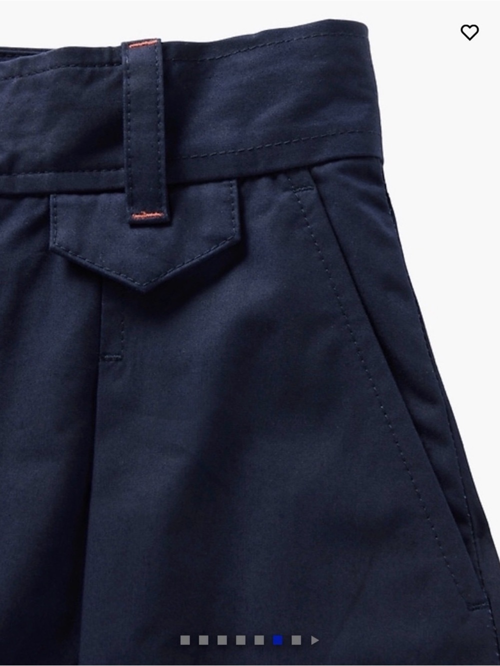 GAP x Victoria Beckham High Rise pleated arc trouser - Picture 3 of 3